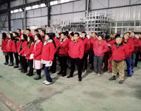 91免费看视频91免费处女设备公司2018年1月全体员工会召开，2017年公司成绩喜人