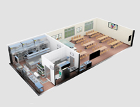 餐饮厨具公司告诉你快餐店91免费处女功能区如何设计